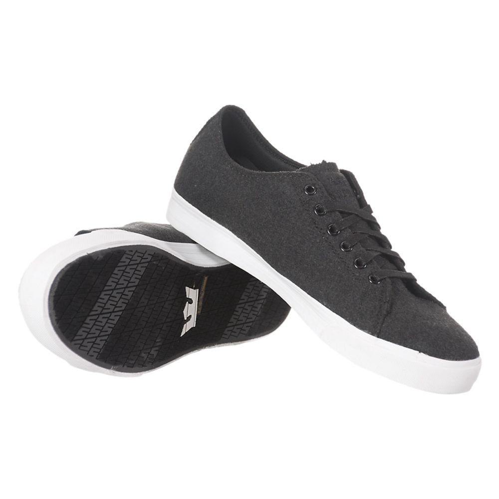 Baskets Basses Supra Thunder Low Noir Black Homme | WHY-37108415